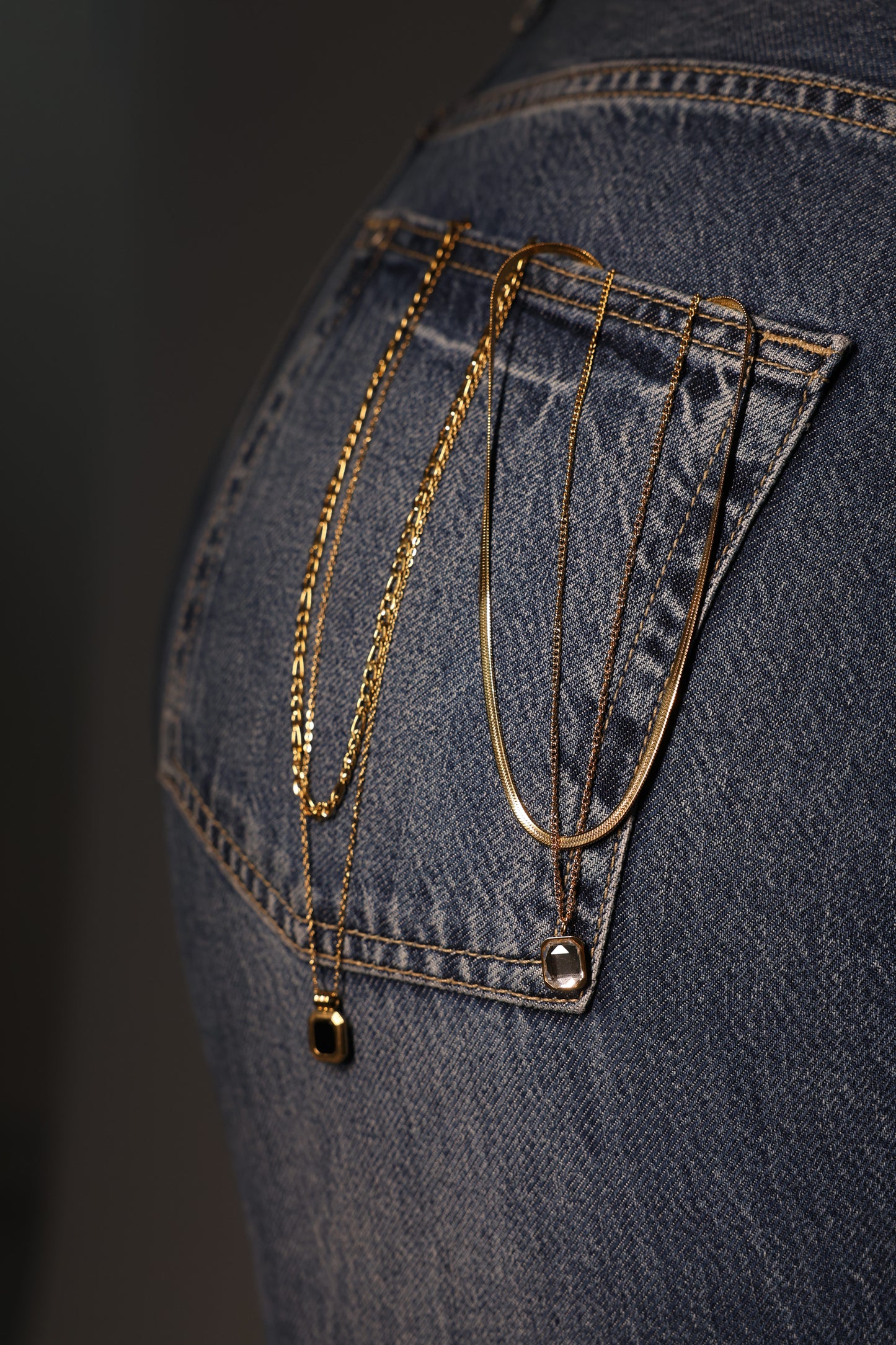 Rectangular Necklace