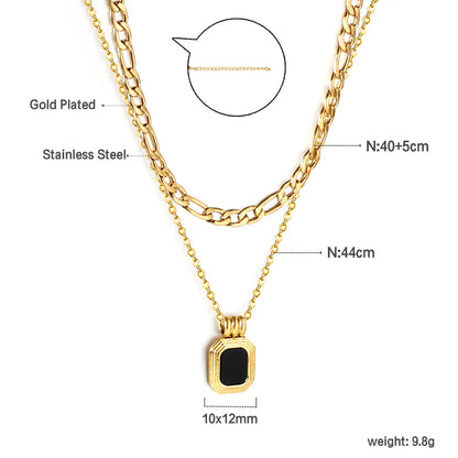 Rectangular Necklace